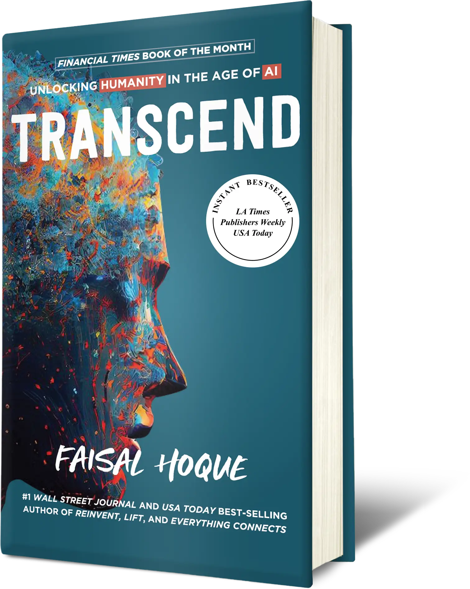 Transcend Book Cover 3D